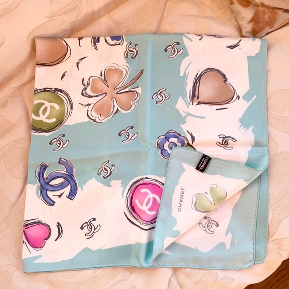 NEW AUTHENTIC CHANEL SCARF eBay Elenagavrila $460